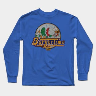 BurgerTime And Friend 1982 Long Sleeve T-Shirt